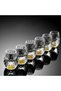2pcs Luxury Crystal Vodka Sake Shochu Bar Liqueur Gold Foil Shot Glass Tea Cup Gift Hard Liquor Wine - 3