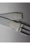 Unisex Flexible Braided Belt with Metal Buckle 3.5 cm - 4