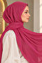 Crepe Chiffon Shawl Pink – Lightweight, Comfortable, Stylish Non-Slip Shawl for Everyday and Special Occasion Outfits