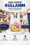 1 Kilogram (180-200 Pieces) Medium Size Transparent Grocery Bread Bag - 4