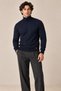Fisherman collar knitwear sweater - 2