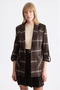 Foldable Sleeve Bag Pocket Jacket Brown - 5