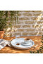 3-Piece (51, 37, 30 CM) Wooden-Handled Metal Tray Tea Tray Coffee Tray Serving Tray Set - 6