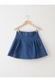 Girl's Woven Fabric Pleated Skirt - 5