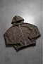 Havoc Leopard Men's Crop Zip Hoodie Jacket - 5