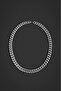 12mm X 55cm Vintage Thick Steel Chain Necklace Ka1009Gm - 2