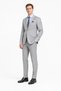 Gray-Ecru Swallow Collar 6 Drop Slim Fit Full Lining Flexible Suit 1001260163
