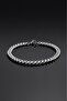 6mm Retro Steel Men's Bracelet Ka1054Gm - 7
