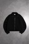 Black Concrete Zip Men's Jacket - 7