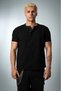 Black Waffle Henley Men's T-Shirt - 3