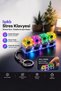 4-Pack Mechanical Keyboard Switch Keychain - Tactile & Clicky Stress Relief Accessory
