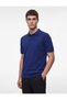 Regular Fit Viscose Blended Buttoned Polo Collar Short Sleeve Knitwear T-Shirt - 2