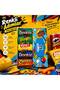 Set of 5 Chips Themed Patterned Colorful Fun Boxed Unisex Socks