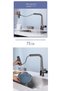 Digital Kitchen Evyie - Imported Anthracite Faucet with Waterfall Fountain and Spiral - 6