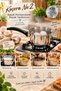 No 2 Koçera Milk Bowl-Sauce Bowl 13X8 cm Dishwasher Safe, Lifetime Warranty 430 Stainless - 2