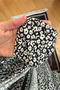 Viscose One-Piece Prayer Dress with Bag - Black and White Colored Viscose - for Tall Sizes - 4