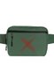 X Men Logo Red Waist Bag Green Color