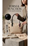 Cream Women's Charm Shopper Waterproof Large Size Hand and Shoulder Bag - 7