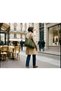 Khaki Belt Detailed Shopper Hand and Shoulder Bag with Front Pocket - 2
