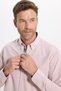 Men's Regular Fit Classic Cut Cotton Oxford Texture Single Pocket Stone Color Button Lapel Shirt - 6