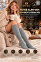 Premium Series Women's Seamless Knee-Length Socks 4 Pairs 2 Black 2 Melange Gray - 6