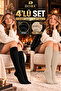 Original Women's 4-Pair Below-Knee Premium Cotton No-Show Opaque Non-Tightening Non-Marking Breathable Skin-Friendly Soft Textured All-Day Comfort Luxury Women's Socks Set |   2X Black - 2X Beige