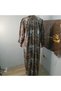 Robadan Long Sleeve 100% Viscose Push Flower Mother Dress, Prayer Dress - 5