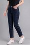 Women's High Waist Boyfriend Denim Pants