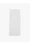 Slim Fit Regular Waist Midi Slit Lace Skirt - 5