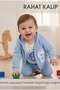 Teddy Bear Printed 100% Cotton Hooded Cardigan, Bodysuit and Pants 3-Piece Set - 4