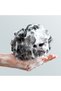 Seaweed Soft Lufa Shower Sponge - Black - Dead Skin, Gives Glowing Skin - PE Skin-friendly Bath Ball - 3