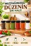 6-Piece Durable Plastic Spice Rack Set – Transparent Body, Black Lid, 90 ml for Organized Kitchens - 2