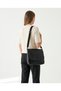 Genuine Leather Black Daily Shoulder and Messenger Bag (Unisex Daily Multi-Purpose Leather Bag) - 7
