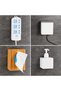 5 Pairs Adhesive Snap Clip Ware Painting Picture Wall Bathroom Fixing Hanger Holder Hanger Hook - 9