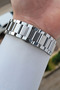 Black Dial Silver Color Strap 43.5 mm Men's Wristwatch - 5