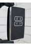Dacia Duster Sandero Iii Sandero Stepway Kartlı Nano Key Case Cover Black Silver