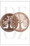 Natural Gas and Ventilation Grille Cover – Tree of Life Pattern - 4