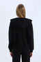 Relax Fit Hooded Thick Black Men's Jacket D8717Ax/Bk81 - 6