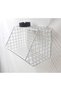 Decorative Caged Go Wall Basket with Wire - White - 3