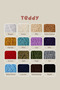 Teddy Hand Knitting Thread Blanket Rope Sweater Rope Cardigan Rope Scarf Rope Beanie Rope Knitting Rope Gray - 3