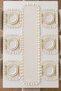 7-Piece Ruffled Runner and American Service Set – Cream Tableware for 6 People