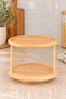 Set of 8 Spice Jars with Wooden Rotary Stand, Wooden Ball Cover and Label - 4