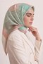 Striped Twill Silk Scarf Yavruağzı - 2