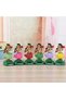 Solar Powered Hula Girl Car Ornament,Creative Cartoon Hawaii Girl Dashboard Decoration,Unisex Gift for Home and Vehicle - 4