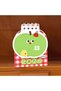 Small Desktop 2026 Monthly Calendar,Green Fruit Pattern Paper Desk Calendar,Portable Office and School Desktop Organizer - 3