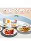 Round Woven Placemats Set of 4,13-Inch Boho Cotton Rope Dining Table Mats,Heat Resistant Trivets for Cookware - 4