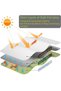 Magnetic Car Window Shade for Baby and Kids,Double-Layer Side Window Sun Shades with Dinosaur Patterns,UV and Heat,68x50cm - 3