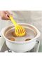 Multifunctional 3-in-1 Manual Egg Beater,Dairy Mixer and Pasta Noodle Food Clip Whisk - 4