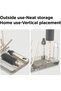 Travel Bottle Brush Set with Foldable Drying Rack,3 Brushes and Detergent Dispenser,Portable Baby Cleaning Kit - 3