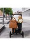 4-Piece Universal Baby Stroller Hooks,Diaper Bag Clips for Shopping Carts and Bicycles,Black and Brown - 8